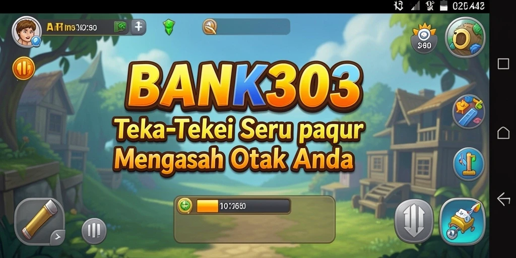 Tampilan gameplay BANK303 yang menarik dan penuh warna.