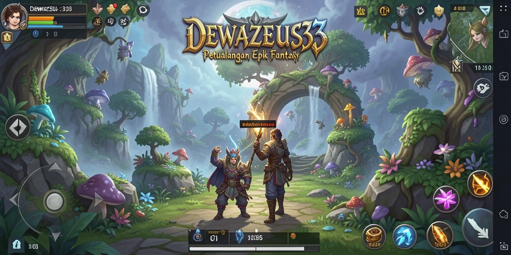Tampilan gameplay DEWAZEUS33 yang penuh aksi dan strategi.