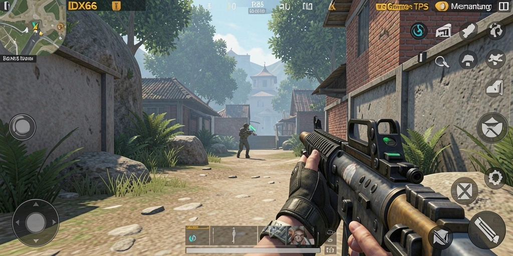 Tampilan gameplay IDX66 dengan aksi seru dan grafis menakjubkan.