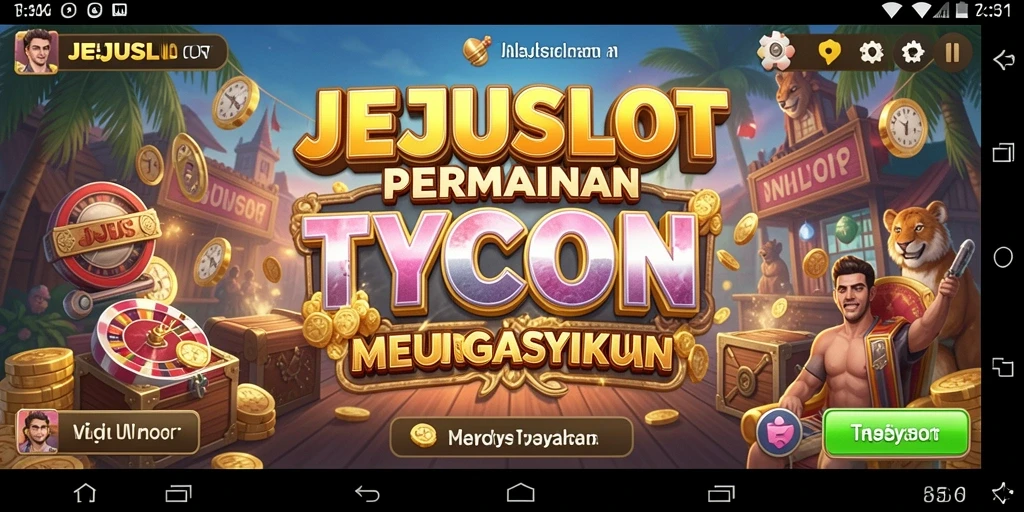 Tampilan gameplay JEJUSLOT yang menarik dan interaktif.
