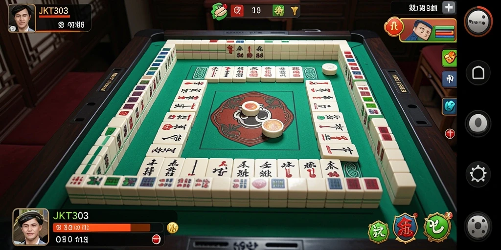 Tampilan gameplay JKT303 dengan grafis menawan dan desain Mahjong.