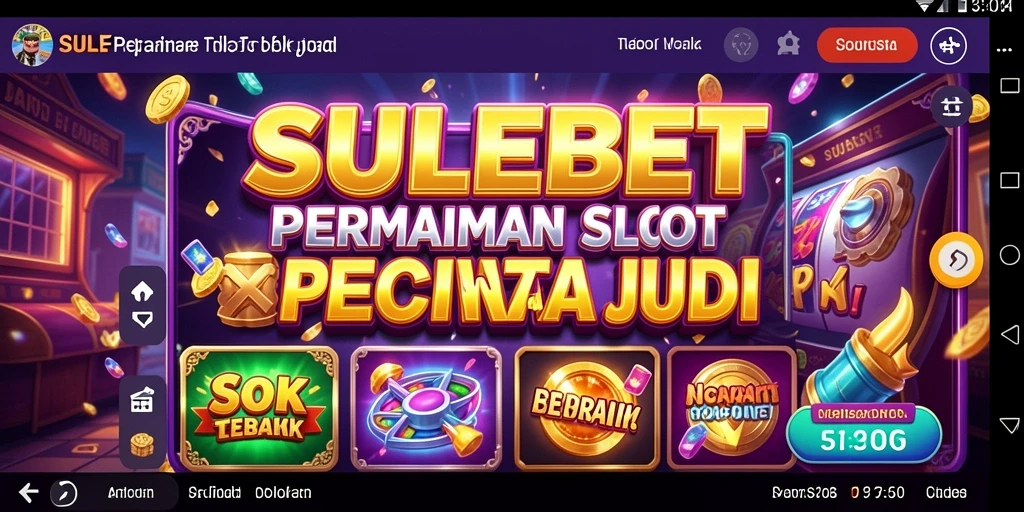 Gambaran gameplay SULEBET dengan slot yang menarik.