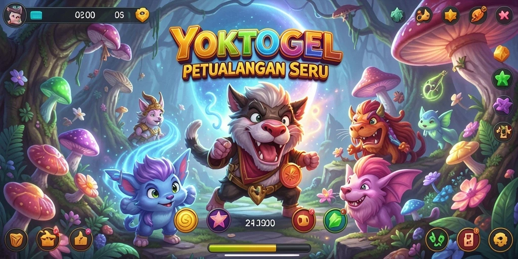 Tampilan gameplay YOKTOGEL yang menampilkan petualangan seru.